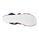 SANDALIAS CASUALES PARA DAMA STYLO 6000 SUEDE AZUL