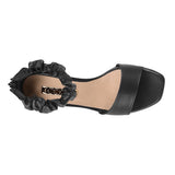 SANDALIAS DAMA STYLO 8010 SIMIPIEL NEGRO