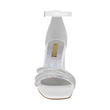 SANDALIAS DAMA STYLO 8028 SIMIPIEL BLANCO