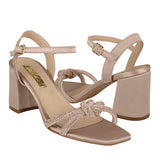 SANDALIAS DAMA STYLO 8026 TEXTIL BEIGE