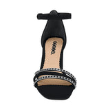 SANDALIAS DE FIESTA STYLO MUJER 8041 BUCK NEGRO