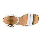 SANDALIAS DAMA STYLO 5508 SIMIPIEL BLANCO