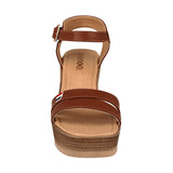 SANDALIAS DAMA STYLO 5508 SIMIPIEL CAFÉ