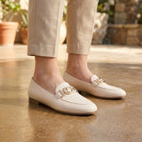 MOCASINES STYLO MUJER 2946 SIMIPIEL BEIGE