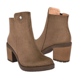 BOTINES STYLO MUJER 5100 SUEDE CAFE