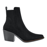 BOTINES STYLO MUJER 5681 SUEDE NEGRO