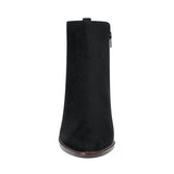 BOTINES STYLO MUJER 5681 SUEDE NEGRO