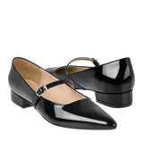 ZAPATOS STYLO MUJER 8401 CHAROL NEGRO