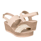 SANDALIAS MUJER STYLO 6201 SIMIPIEL BEIGE