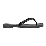 SANDALIAS STYLO MUJER 6590 TEXTIL NEGRO
