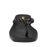 SANDALIAS STYLO MUJER 6590 TEXTIL NEGRO