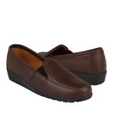 ZAPATOS DAMA STYLO 6050 PIEL CAFÉ