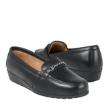 MOCASINES STYLO MUJER 6010 PIEL NEGRO
