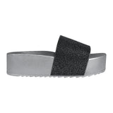 SANDALIAS DAMA FUROR 24065 GLITTER PLATA