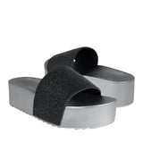 SANDALIAS DAMA FUROR 24065 GLITTER PLATA