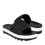 SANDALIAS CASUALES DAMA SEVEN 25130 SIMIPIEL NEGRO