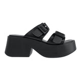 SANDALIAS DAMA FUROR 01MH SIMIPIEL NEGRO