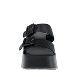 SANDALIAS DAMA FUROR 01MH SIMIPIEL NEGRO