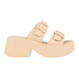 SANDALIAS FUROR MUJER 26124 SINTÉTICO BEIGE