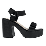 SANDALIAS DAMA FUROR 26091 TEXTIL NEGRO