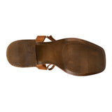 SANDALIAS FUROR MUJER 26092 TEXTIL CAFÉ