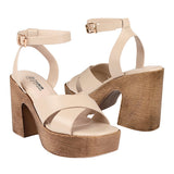 SANDALIAS FUROR MUJER 26096 SIMIPIEL BEIGE