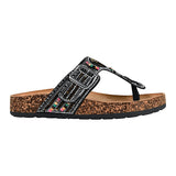 SANDALIAS DAMA FUROR 26117 SIMIPIEL NEGRO