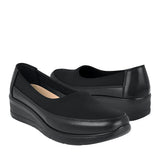 ZAPATOS DAMA COMFORT FIT 26448 TEXTIL NEGRO