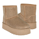 BOTINES DE INVIERNO DAMA STYLO 26431 SUEDE BEIGE