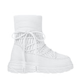 BOTINES DE INVIERNO DAMA STYLO 26445 TEXTIL BLANCO