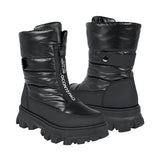 BOTINES DE INVIERNO DAMA STYLO 26446 TEXTIL NEGRO