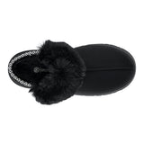 PANTUFLAS DAMA FUROR 26544 TEXTIL NEGRO