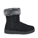 BOTINES DE INVIERNO DAMA STYLO 26423 TEXTIL NEGRO