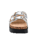 SANDALIAS DAMA FUROR VA05 TEXTIL BLANCO