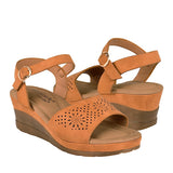 SANDALIAS DAMA COMFORT FIT 26109 SIMIPIEL CAFÉ