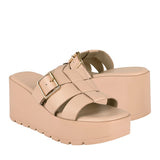 SANDALIAS DAMA FUROR 26127 SIMIPIEL BEIGE