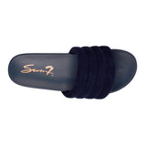 SANDALIAS DAMA SEVEN7 2179 SUEDE AZUL