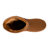 BOTINES DE INVIERNO AMBISHOES MUJER 25029 SUEDE CAFÉ