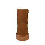 BOTINES DE INVIERNO AMBISHOES MUJER 25029 SUEDE CAFÉ