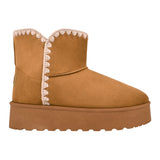 BOTINES DE INVIERNO FUROR MUJER 25026 SUEDE CAMEL