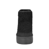 BOTINES DE INVIERNO COMFORT FIT MUJER 25027 TEXTIL NEGRO
