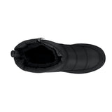 BOTINES DE INVIERNO AMBISHOES MUJER 25033 TEXTIL NEGRO