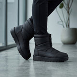 BOTINES DE INVIERNO FUROR MUJER 25037 TEXTIL NEGRO