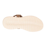 SANDALIAS COMFORT FIT MUJER 26116 SINTÉTICO CAFÉ