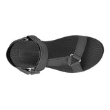 SANDALIAS COMFORT FIT MUJER 26116 SINTÉTICO NEGRO