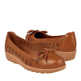ZAPATOS COMFORT FIT MUJER 26124 SIMIPIEL CAFÉ