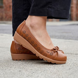 ZAPATOS COMFORT FIT MUJER 26124 SIMIPIEL CAFÉ