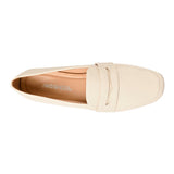 MOCASINES AMBISHOES MUJER 25049 SIMIPIEL BEIGE