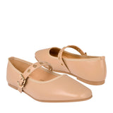 ZAPATOS AMBISHOES MUJER 25047 SIMIPIEL BEIGE