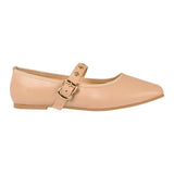 ZAPATOS AMBISHOES MUJER 25047 SIMIPIEL BEIGE